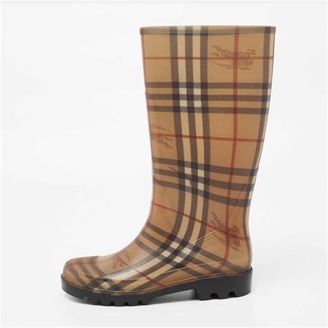 burberry rain boots nyc|burberry haymarket rain boots.